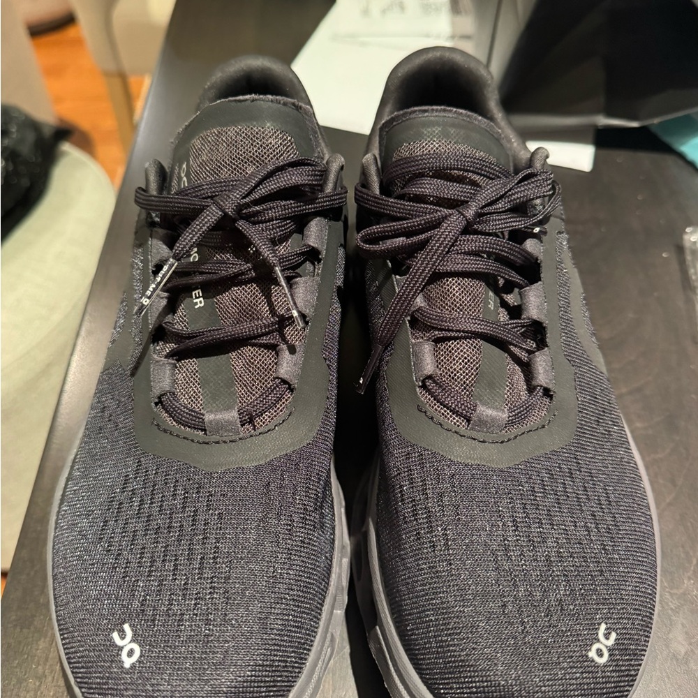 On Running Black Monster Sneakers On Cloud